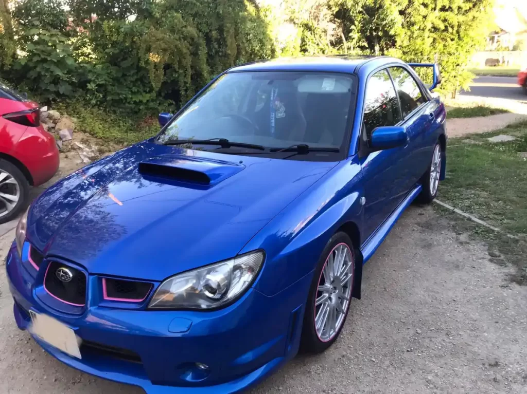 A sports car that has been cleaned and detailed by Eddy Potts of EP Detailer in Oxford. The car looks great in the sunlight.